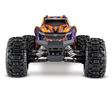 Traxxas Hoss 4X4 VXL - Orange & Purple 1/10 Scale 4WD Brushless Electric Monster Truck