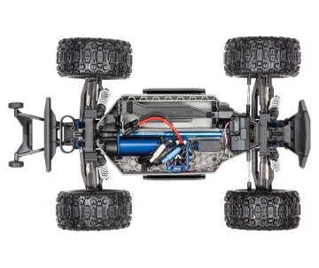 Traxxas Hoss 4X4 VXL - Orange & Purple 1/10 Scale 4WD Brushless Electric Monster Truck