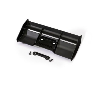 Traxxas Wing (black)/ wing washer / 4x12mm FCS (2)