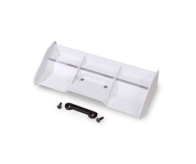 Traxxas Wing (white)/ wing washer/ 4x12mm FCS (2)