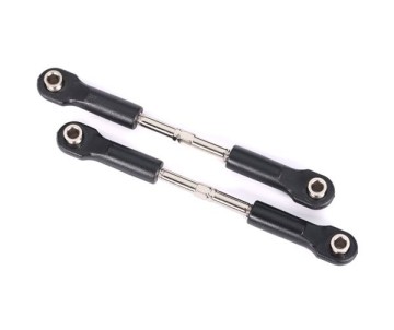 Traxxas Turnbuckles, camber link, 91mm (80mm center to center) (assembled with rod ends and hollow balls) (2)