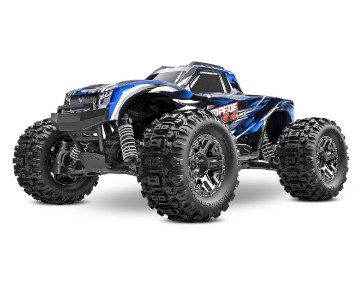 Traxxas Stampede VXL Brushless 1/10 4X4 Monster Truck with TQi™ Traxxas Link™ Enabled 2.4GHz Radio System & Traxxas Stability Management (TSM) - Blue