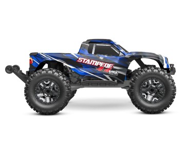 Traxxas Stampede VXL Brushless 1/10 4X4 Monster Truck with TQi™ Traxxas Link™ Enabled 2.4GHz Radio System & Traxxas Stability Management (TSM) - Blue