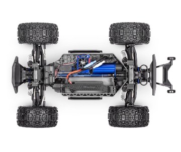 Traxxas Stampede VXL Brushless 1/10 4X4 Monster Truck with TQi™ Traxxas Link™ Enabled 2.4GHz Radio System & Traxxas Stability Management (TSM) - Blue