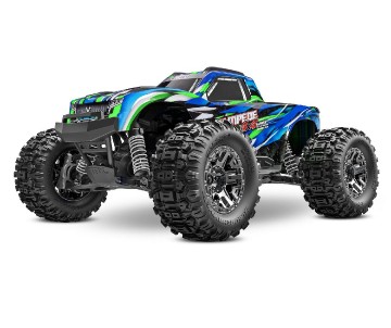 Traxxas Stampede VXL Brushless 1/10 4X4 Monster Truck with TQi™ Traxxas Link™ Enabled 2.4GHz Radio System & Traxxas Stability Management (TSM) - Green