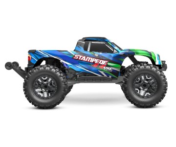 Traxxas Stampede VXL Brushless 1/10 4X4 Monster Truck with TQi™ Traxxas Link™ Enabled 2.4GHz Radio System & Traxxas Stability Management (TSM) - Green
