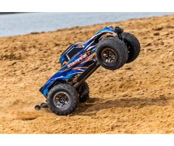 Traxxas Stampede VXL Brushless 1/10 4X4 Monster Truck with TQi™ Traxxas Link™ Enabled 2.4GHz Radio System & Traxxas Stability Management (TSM) - Orange
