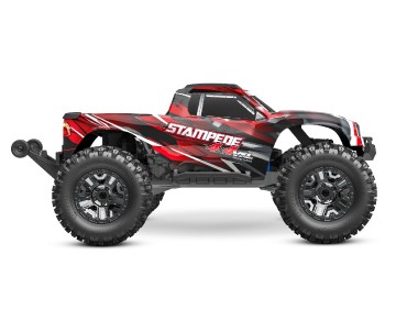 Traxxas Stampede VXL Brushless 1/10 4X4 Monster Truck with TQi™ Traxxas Link™ Enabled 2.4GHz Radio System & Traxxas Stability Management (TSM) - Red