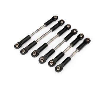 Traxxas Turnbuckle (2), camber link, front (2), camber link, rear (2), titanium