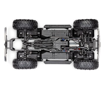 Traxxas TRX-4 Ford F-150 Ranger XLT High Trail Edition 1/10 Scale 4x4 Trail Truck, Fully-Assembled, Waterproof Electronics, Ready-To-Drive, With TQi 2.4GHz 4-Channel Radio System, XL-5 XHV Speed Control, Hi/Low Transmission, Remote Locking Differentials, 