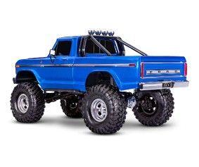 Traxxas TRX-4 Ford F-150 Ranger XLT High Trail Edition 1/10 Scale 4x4 Trail Truck, Fully-Assembled, Waterproof Electronics, Ready-To-Drive, With TQi 2.4GHz 4-Channel Radio System, XL-5 XHV Speed Control, Hi/Low Transmission, Remote Locking Differentials, 