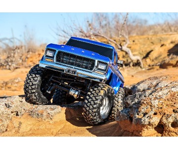 Traxxas TRX-4 Ford F-150 Ranger XLT High Trail Edition 1/10 Scale 4x4 Trail Truck, Fully-Assembled, Waterproof Electronics, Ready-To-Drive, With TQi 2.4GHz 4-Channel Radio System, XL-5 XHV Speed Control, Hi/Low Transmission, Remote Locking Differentials, Traxxas TRX-4 Ford F-150 Ranger XLT High Trail Edition 1/10 Scale 4x4 Trail Truck, Fully-Assembled, Waterproof Electronics, Ready-To-Drive, With TQi 2.4GHz 4-Channel Radio System, XL-5 XHV Speed Control, Hi/Low Transmission, Remote Locking Differentials,