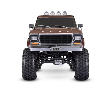 Traxxas TRX-4 Ford F-150 Ranger XLT High Trail Edition 1/10 Scale 4x4 Trail Truck, Fully-Assembled, Waterproof Electronics, Ready-To-Drive, With TQi 2.4GHz 4-Channel Radio System, XL-5 XHV Speed Control, Hi/Low Transmission, Remote Locking Differentials, 