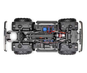 Traxxas TRX-4 Chevrolet K10 Cheyenne High Trail Edition (Black): 1/10 Scale 4X4 Trail Truck, Fully-Assembled, Waterproof electronics, Ready-To-Drive, with TQi 2.4GHz 4-channel Radio System, XL-5 HV Speed Control, Hi/Low Transmission, Remote Locking Differ