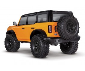 Traxxas TRX4 Scale and Trail 2021 Ford Bronco 1/10 Crawler, XL-5 HV, Titan 12T - Orange With FREE Winch