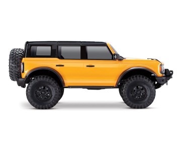 Traxxas TRX4 Scale and Trail 2021 Ford Bronco 1/10 Crawler, XL-5 HV, Titan 12T - Orange With FREE Winch