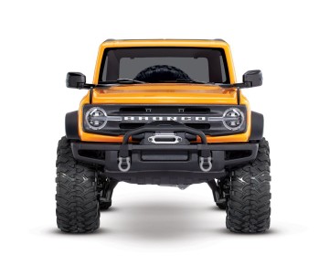 Traxxas TRX4 Scale and Trail 2021 Ford Bronco 1/10 Crawler, XL-5 HV, Titan 12T - Orange With FREE Winch