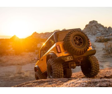Traxxas TRX4 Scale and Trail 2021 Ford Bronco 1/10 Crawler, XL-5 HV, Titan 12T - Orange With FREE Winch