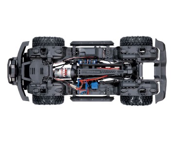 Traxxas TRX4 Scale and Trail 2021 Ford Bronco 1/10 Crawler, XL-5 HV, Titan 12T - Orange With FREE Winch