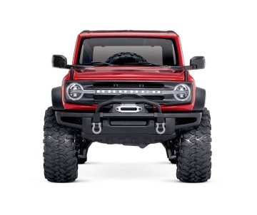 Traxxas TRX4 Scale and Trail 2021 Ford Bronco 1/10 Crawler, XL-5 HV, Titan 12T - Red With FREE Winch
