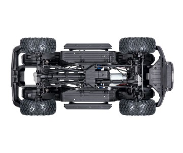 Traxxas TRX4 Scale and Trail 2021 Ford Bronco 1/10 Crawler, XL-5 HV, Titan 12T - Red With FREE Winch