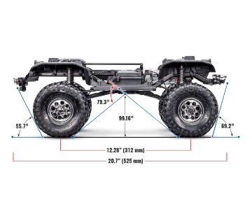 Traxxas TRX-4 1972 K5 Blazer High Trail - Black