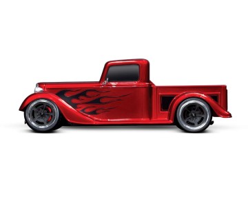 Traxxas Factory Five '35 Hot Rod Truck: 1/10 Scale AWD Electric Truck with TQ 2.4GHz radio system - Metallic Red
