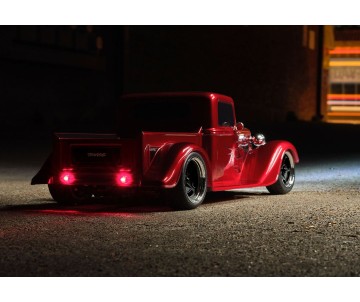 Traxxas Factory Five '35 Hot Rod Truck: 1/10 Scale AWD Electric Truck with TQ 2.4GHz radio system - Metallic Red