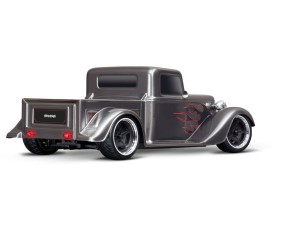Traxxas Factory Five '35 Hot Rod Truck: 1/10 Scale AWD Electric Truck with TQ 2.4GHz radio system - Metallic Graphite