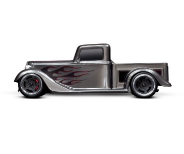 Traxxas Factory Five '35 Hot Rod Truck: 1/10 Scale AWD Electric Truck with TQ 2.4GHz radio system - Metallic Graphite
