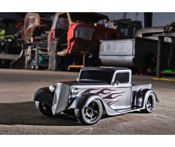 Traxxas Factory Five '35 Hot Rod Truck: 1/10 Scale AWD Electric Truck with TQ 2.4GHz radio system - Metallic Graphite