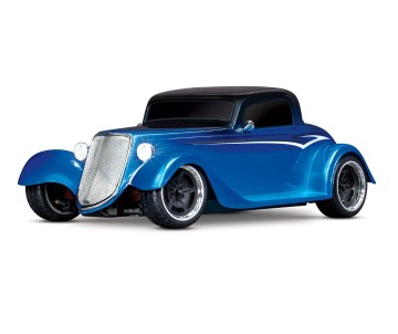 Traxxas Factory Five '33 Hot Rod Coupe: 1/10 Scale AWD Electric Supercar with TQ 2.4GHz radio system - Metallic Blue Fade