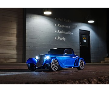 Traxxas Factory Five '33 Hot Rod Coupe: 1/10 Scale AWD Electric Supercar with TQ 2.4GHz radio system - Metallic Blue Fade