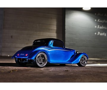 Traxxas Factory Five '33 Hot Rod Coupe: 1/10 Scale AWD Electric Supercar with TQ 2.4GHz radio system - Metallic Blue Fade