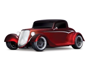 Traxxas Factory Five '33 Hot Rod Coupe: 1/10 Scale AWD Electric Supercar with TQ 2.4GHz radio system - Metallic Red Fade