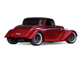 Traxxas Factory Five '33 Hot Rod Coupe: 1/10 Scale AWD Electric Supercar with TQ 2.4GHz radio system - Metallic Red Fade