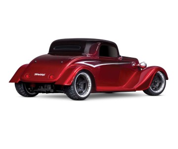 Traxxas Factory Five '33 Hot Rod Coupe: 1/10 Scale AWD Electric Supercar with TQ 2.4GHz radio system - Metallic Red Fade