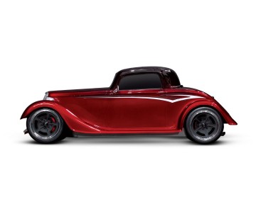 Traxxas Factory Five '33 Hot Rod Coupe: 1/10 Scale AWD Electric Supercar with TQ 2.4GHz radio system - Metallic Red Fade