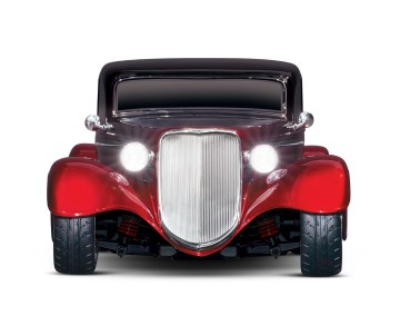 Traxxas Factory Five '33 Hot Rod Coupe: 1/10 Scale AWD Electric Supercar with TQ 2.4GHz radio system - Metallic Red Fade