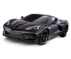 Traxxas Chevrolet Corvette Stingray: 1/10 Scale AWD Supercar with TQ 2.4GHz Radio System - Black