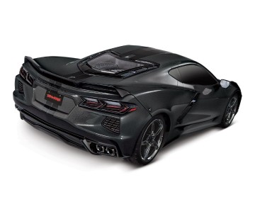 Traxxas Chevrolet Corvette Stingray: 1/10 Scale AWD Supercar with TQ 2.4GHz Radio System - Black