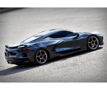 Traxxas Chevrolet Corvette Stingray: 1/10 Scale AWD Supercar with TQ 2.4GHz Radio System - Black