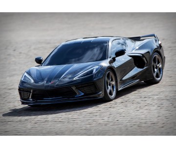 Traxxas Chevrolet Corvette Stingray: 1/10 Scale AWD Supercar with TQ 2.4GHz Radio System - Black