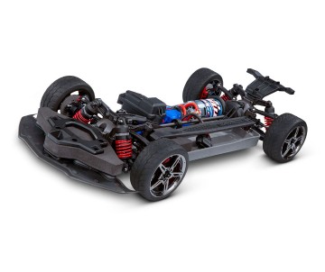 Traxxas Chevrolet Corvette Stingray: 1/10 Scale AWD Supercar with TQ 2.4GHz Radio System - Black
