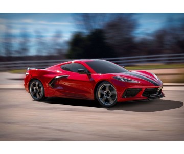 Traxxas Chevrolet Corvette Stingray: 1/10 Scale AWD Supercar with TQ 2.4GHz Radio System - Red