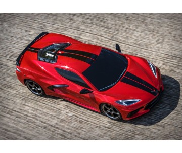 Traxxas Chevrolet Corvette Stingray: 1/10 Scale AWD Supercar with TQ 2.4GHz Radio System - Red