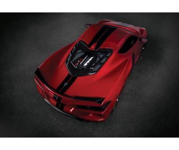 Traxxas Chevrolet Corvette Stingray: 1/10 Scale AWD Supercar with TQ 2.4GHz Radio System - Red