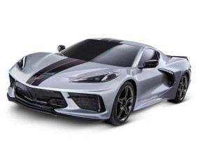 Traxxas Chevrolet Corvette Stingray: 1/10 Scale AWD Supercar with TQ 2.4GHz Radio System - Silver
