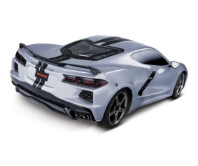 Traxxas Chevrolet Corvette Stingray: 1/10 Scale AWD Supercar with TQ 2.4GHz Radio System - Silver