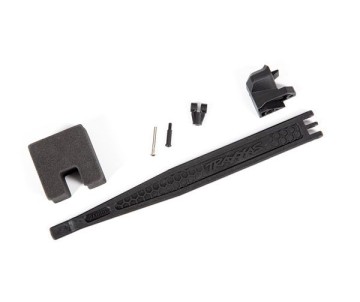 Traxxas Battery hold-down/ battery clip/ hold-down post/ screw pin/ pivot post screw/ foam spacer